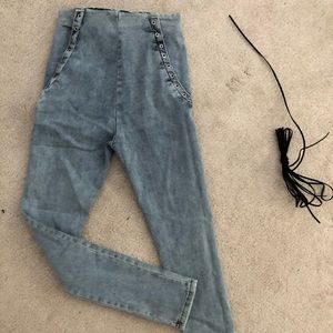 tie jeggings